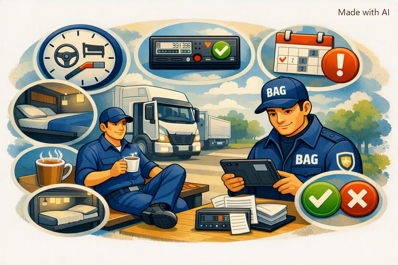 Pausen und Ruhezeiten – was BAG am häufigsten prüft?