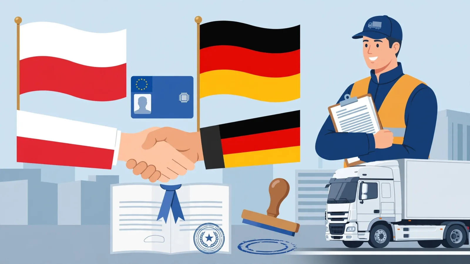 Czy polskie prawo jazdy jest ważne w Niemczech? Co musi wiedzieć kierowca C i CE