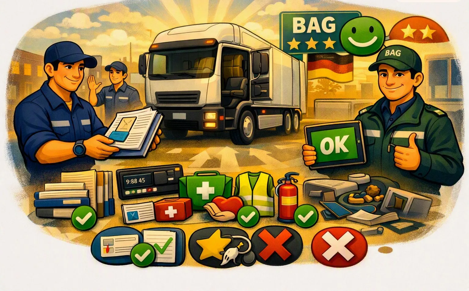 Wie Sie sich auf eine BAG-Kontrolle vorbereiten, um sie stressfrei zu bestehen