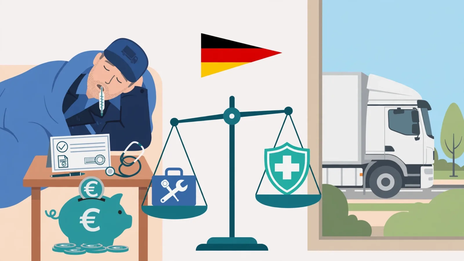 Krankengeld – wie viel zahlt der Arbeitgeber, wie viel die Krankenkasse?