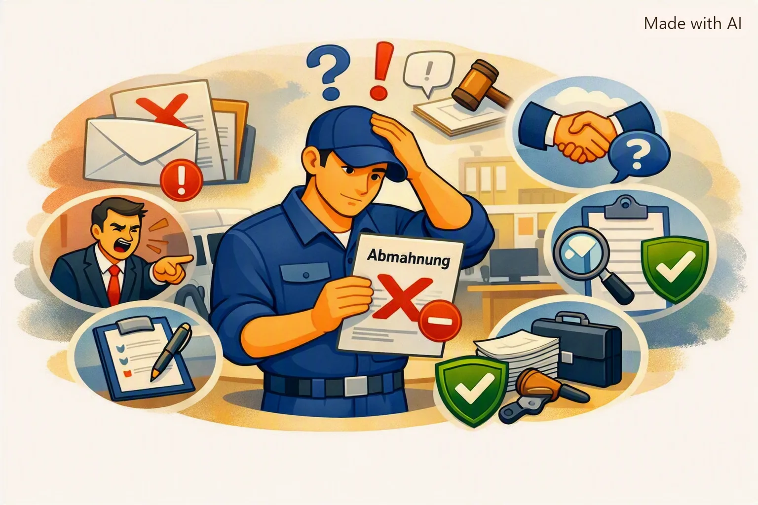 Abmahnung – was ist das und wie reagieren?